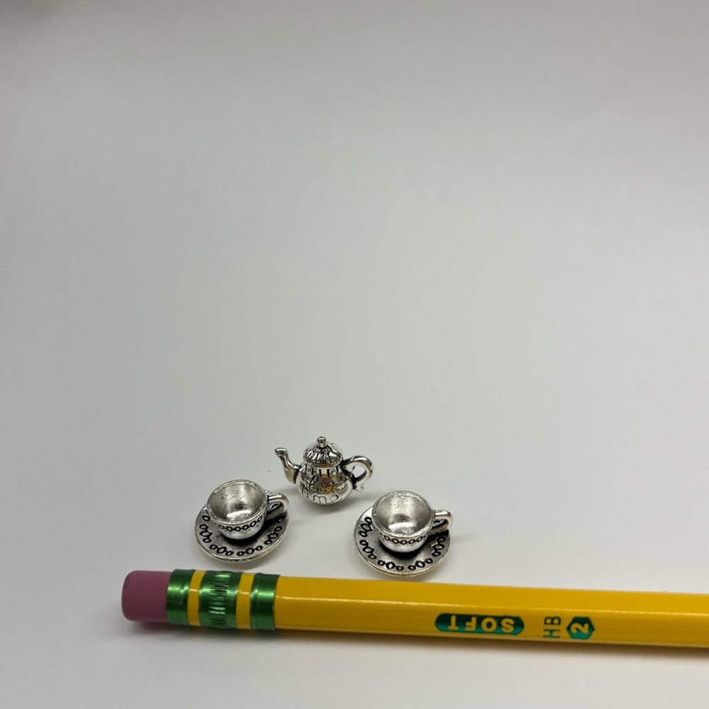 Miniature Silver Tea Set